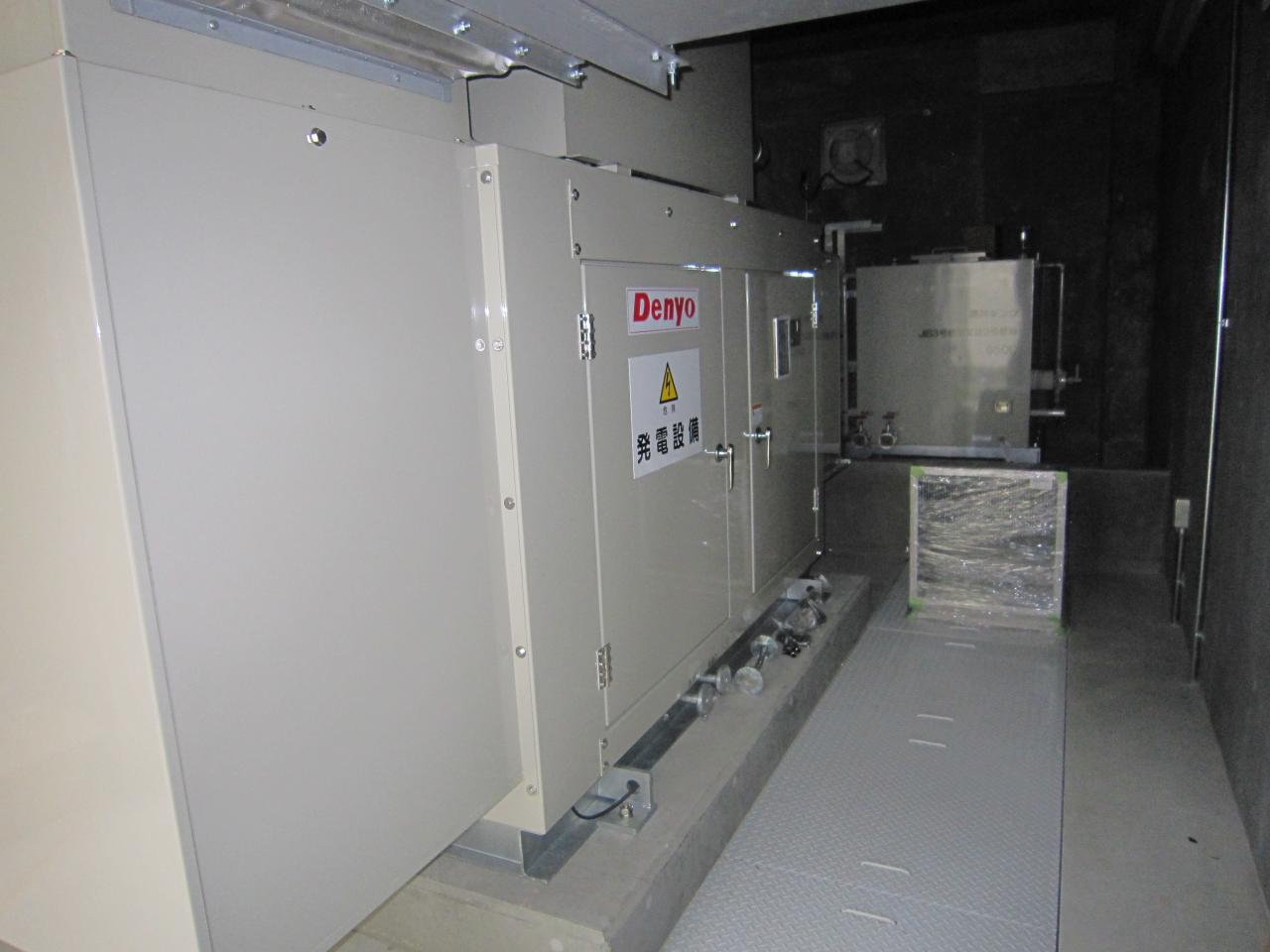 非常用発電設備据付